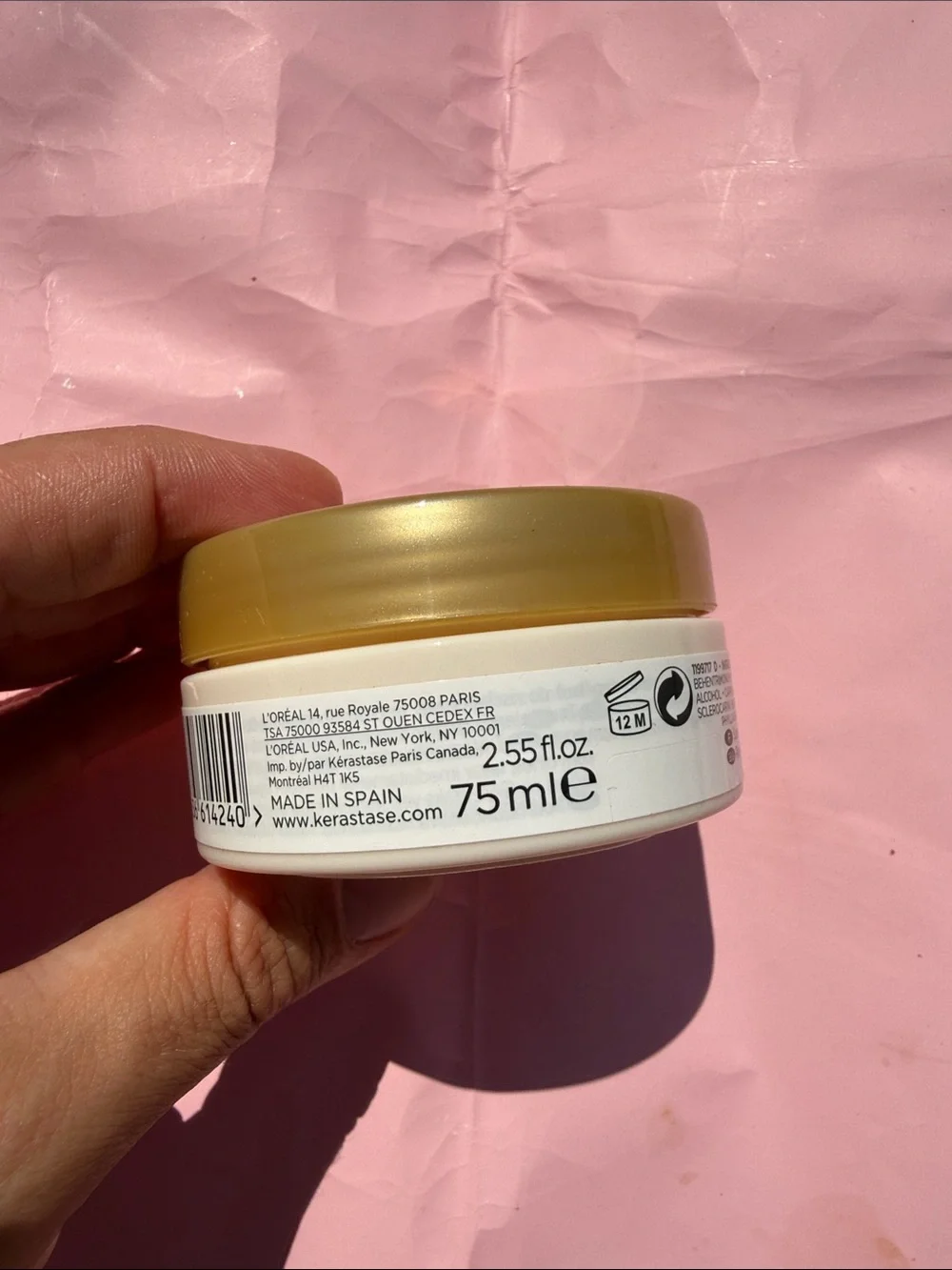 Kérastase Elixir Ultime Hair Mask New 75 ml inported from Spain Luxury Haircare